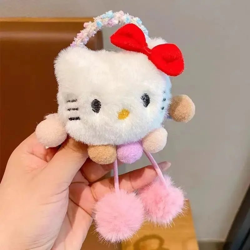 Hair Cute Plush Elastic Scrunchies - itzy bitsy