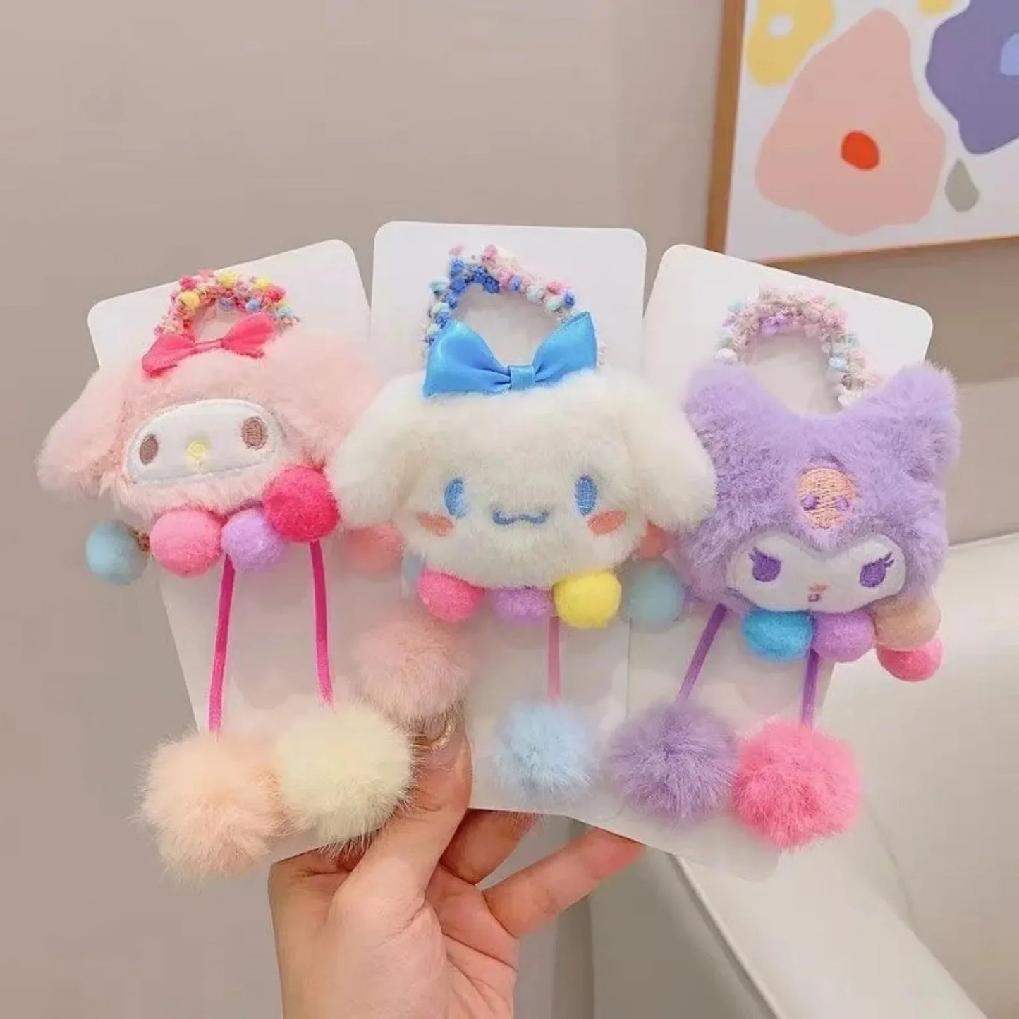 Hair Cute Plush Elastic Scrunchies - itzy bitsy