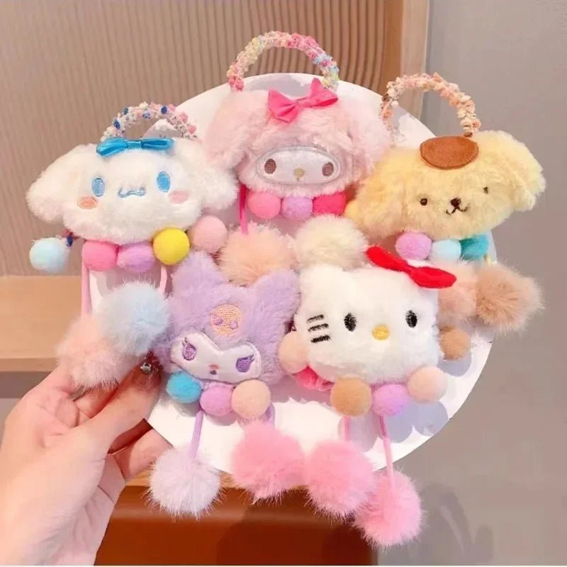 Hair Cute Plush Elastic Scrunchies - itzy bitsy