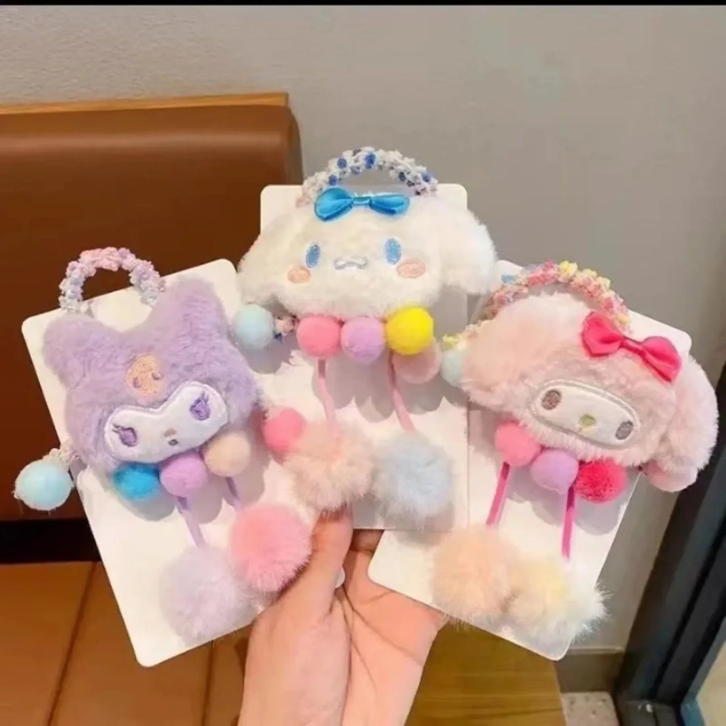 Hair Cute Plush Elastic Scrunchies - itzy bitsy