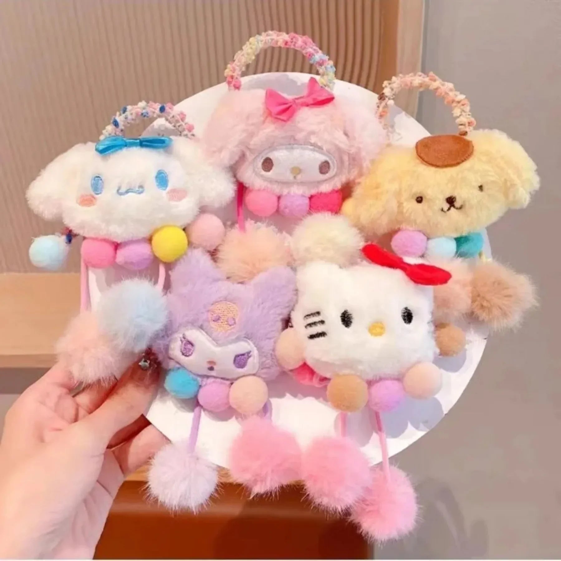 Hair Cute Plush Elastic Scrunchies - itzy bitsy