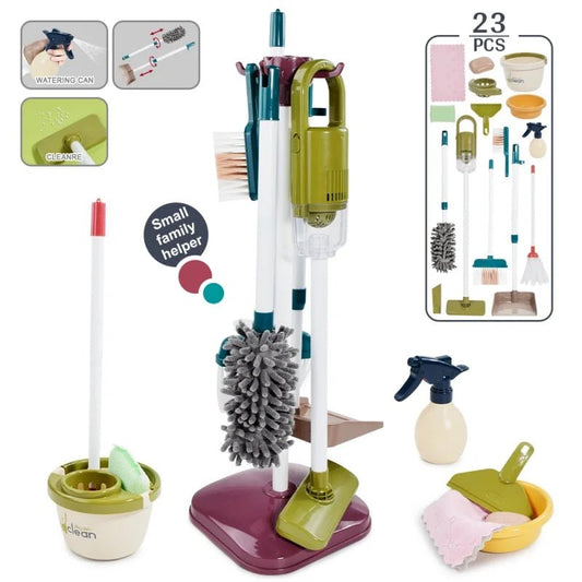 Household Cleaning Pretend Play Tool Set - itzy bitsy