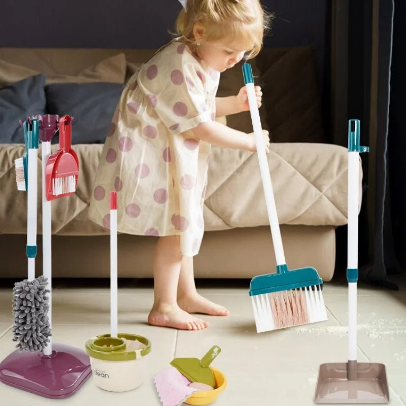 Household Cleaning Pretend Play Tool Set - itzy bitsy