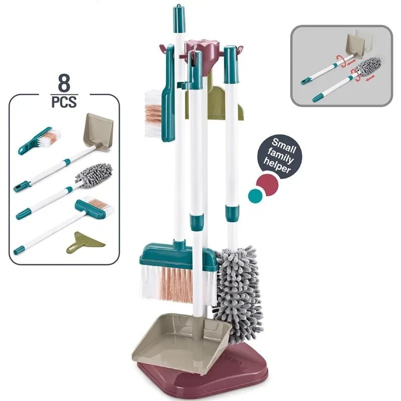 Household Cleaning Pretend Play Tool Set - itzy bitsy