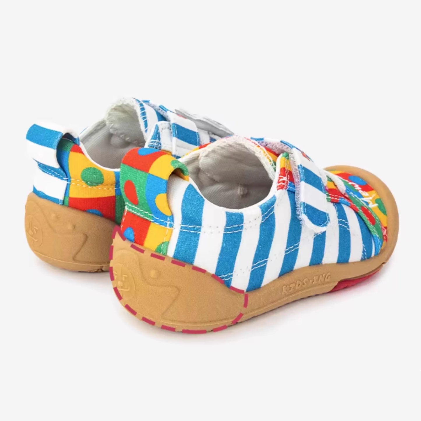 Kidsing Kedi Star Toddler Canvas Shoes Kids Non-Slip Soft Sole Sneakers 3.0