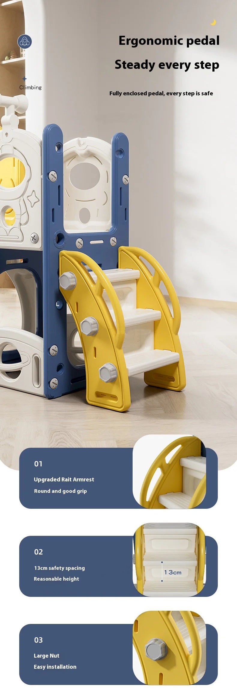 Indoor/Outdoor Swing Slide Set - itzy bitsy