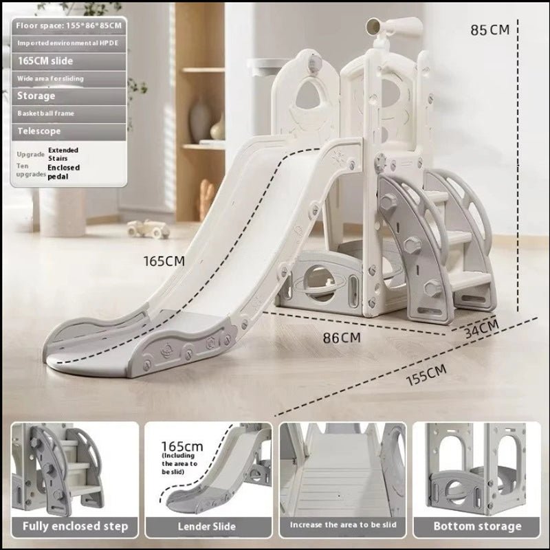 Indoor/Outdoor Swing Slide Set - itzy bitsy