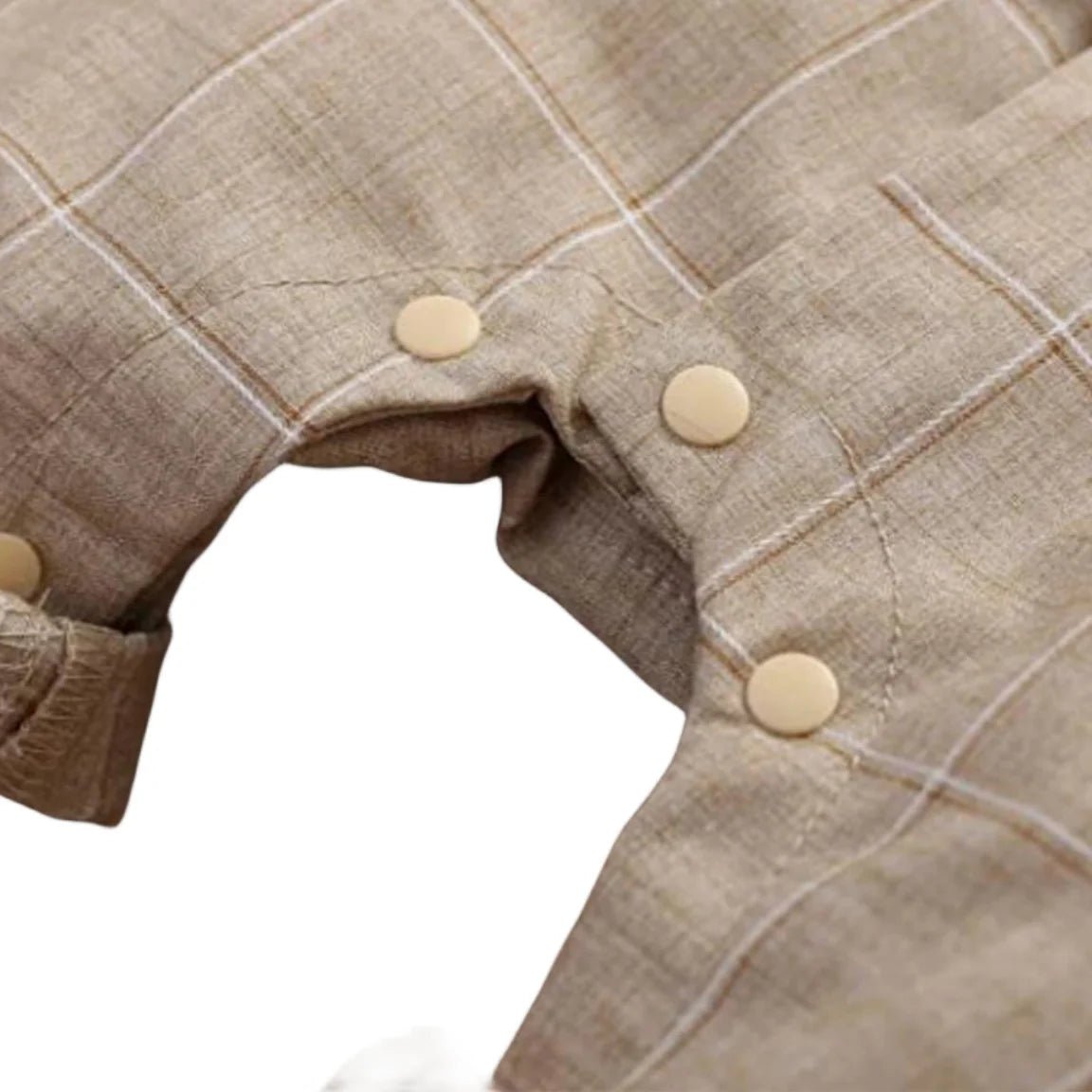 Infant Formal Party Suit Plaid Outfit - itzy bitsy