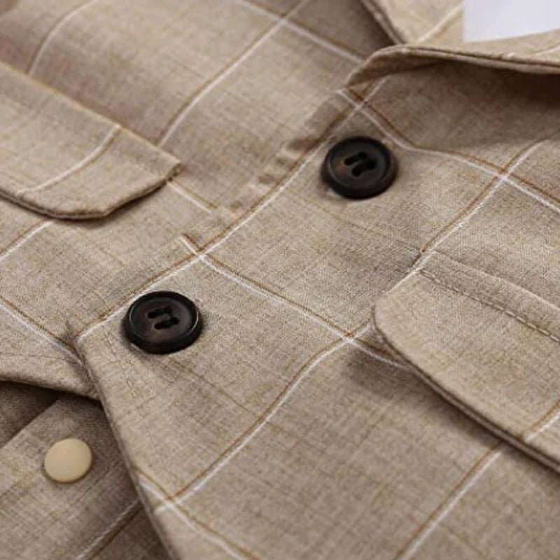 Infant Formal Party Suit Plaid Outfit - itzy bitsy