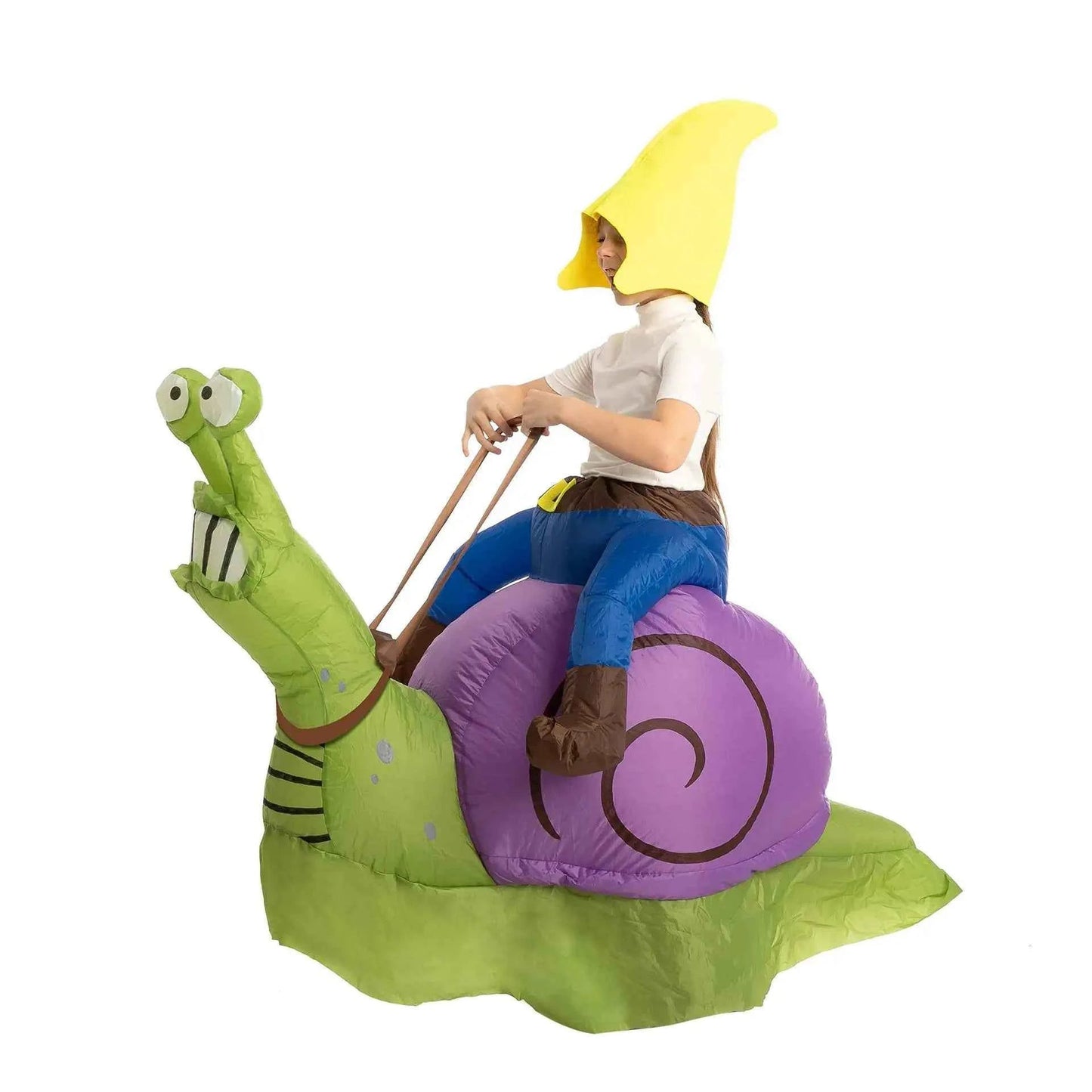 Inflatable Snail Ride Costume - itzy bitsy