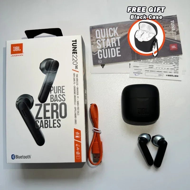 JBL Tune 220TWS True Wireless Earbuds with Mic - itzy bitsy