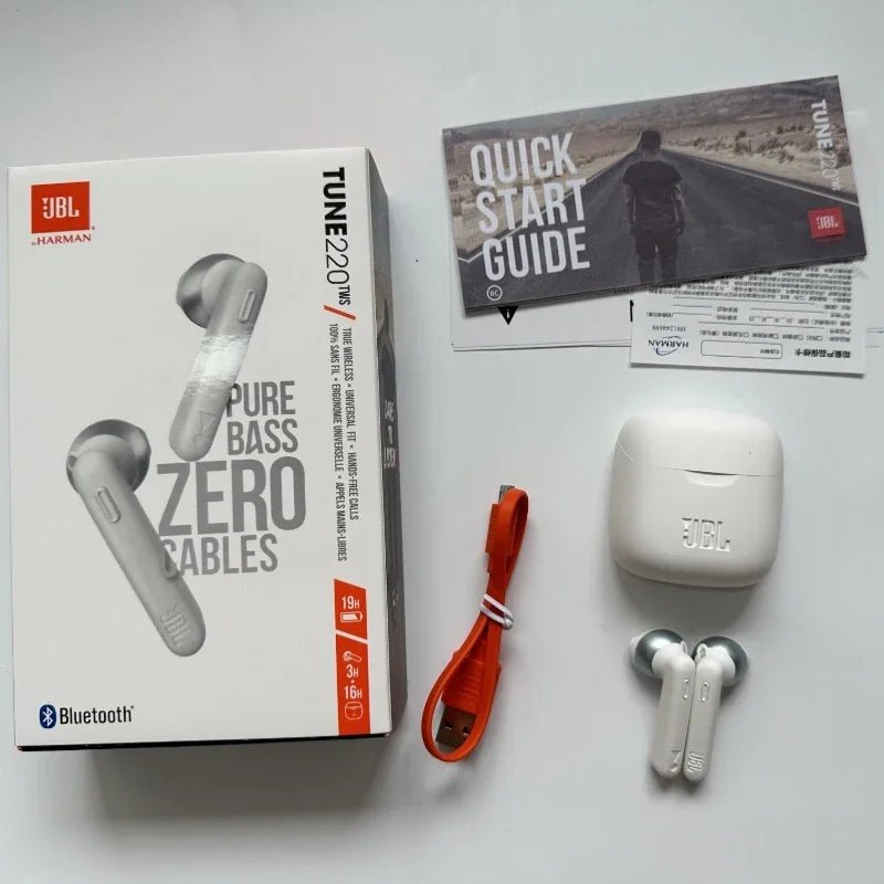 JBL Tune 220TWS True Wireless Earbuds with Mic - itzy bitsy