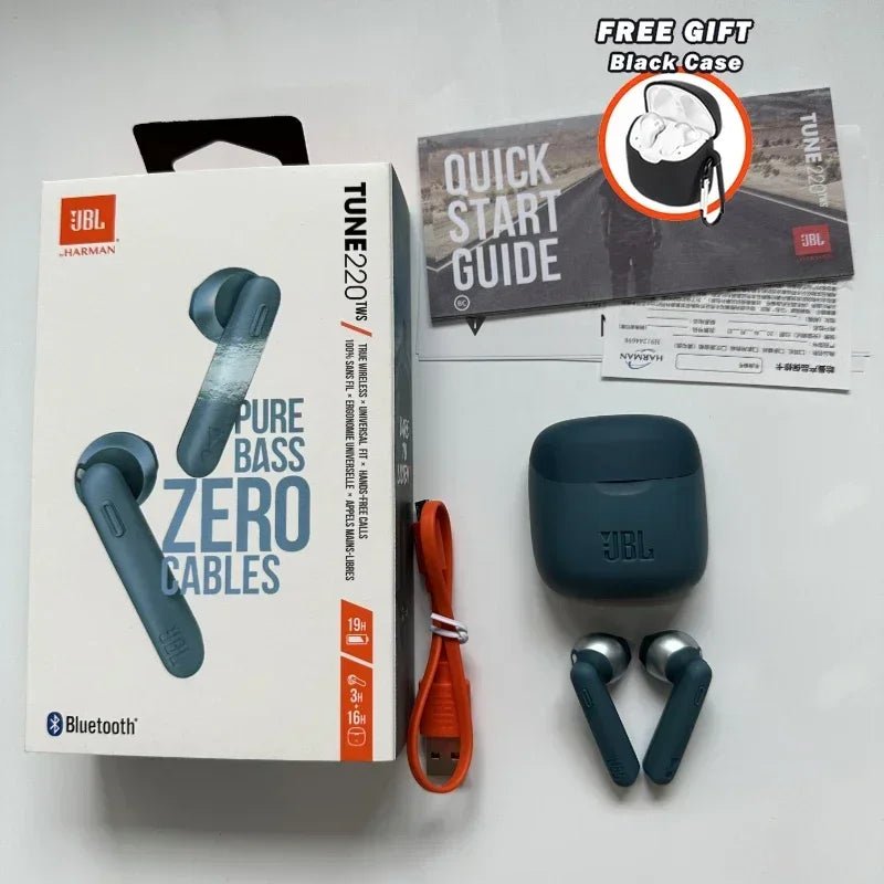 JBL Tune 220TWS True Wireless Earbuds with Mic - itzy bitsy