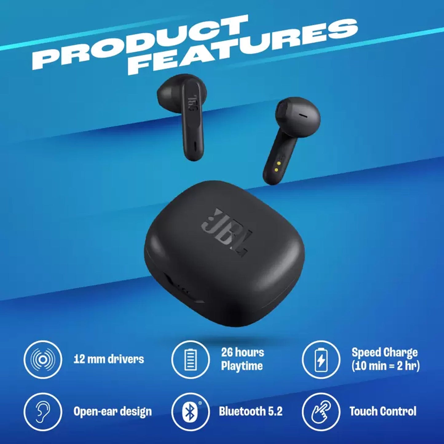 JBL Wave 300TWS Wireless Earphone with Mic - itzy bitsy