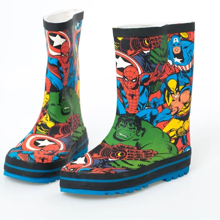 Kids Avenger Rain Boots - itzy bitsy