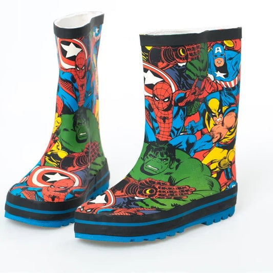 Kids Avenger Rain Boots - itzy bitsy