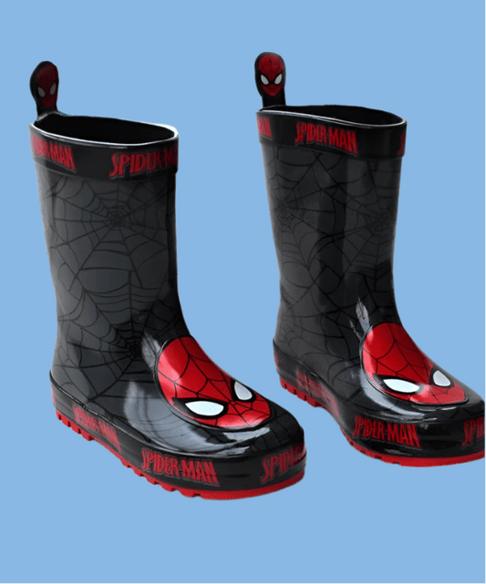 Kids Cartoon Non - Slip Spider - Man Rain Boots 1.0 - itzy bitsy