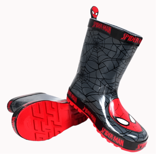 Kids Cartoon Non - Slip Spider - Man Rain Boots 1.0 - itzy bitsy