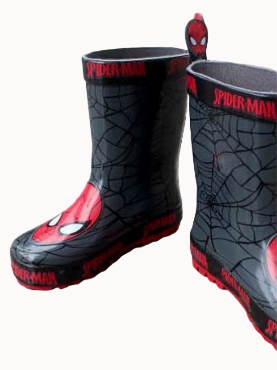 Kids Cartoon Non - Slip Spider - Man Rain Boots 1.0 - itzy bitsy
