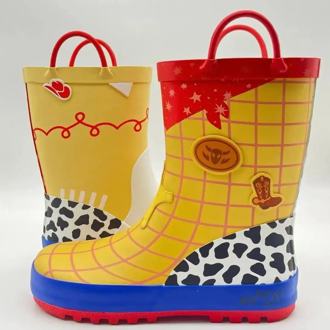 Kids Cartoon Woody Non - Slip Rain Boots 2.0 - itzy bitsy