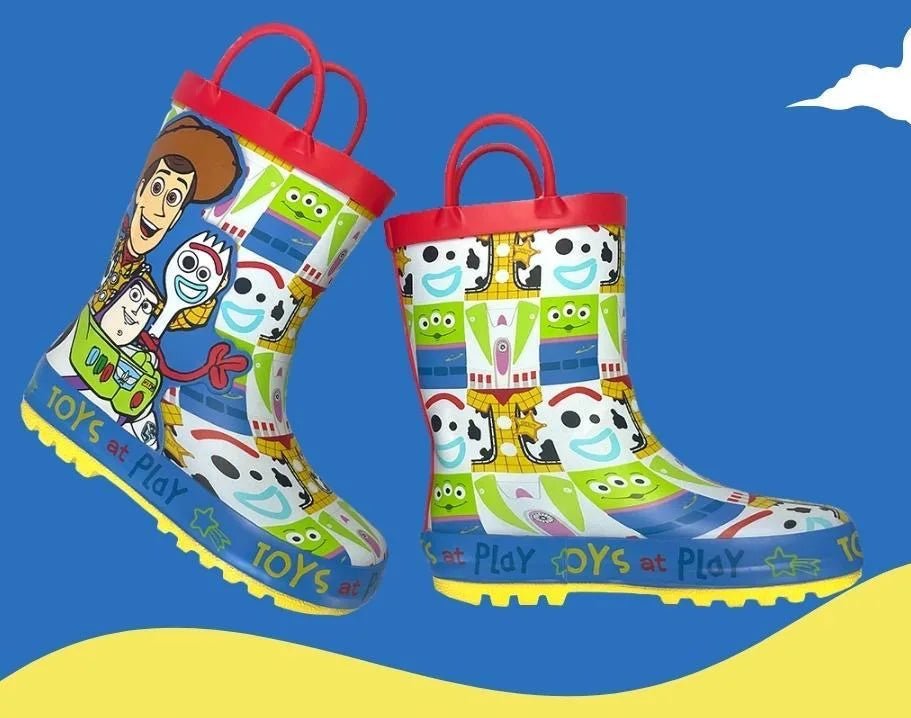 Kids Cartoon Woody Non - Slip Rain Boots 3.0 - itzy bitsy