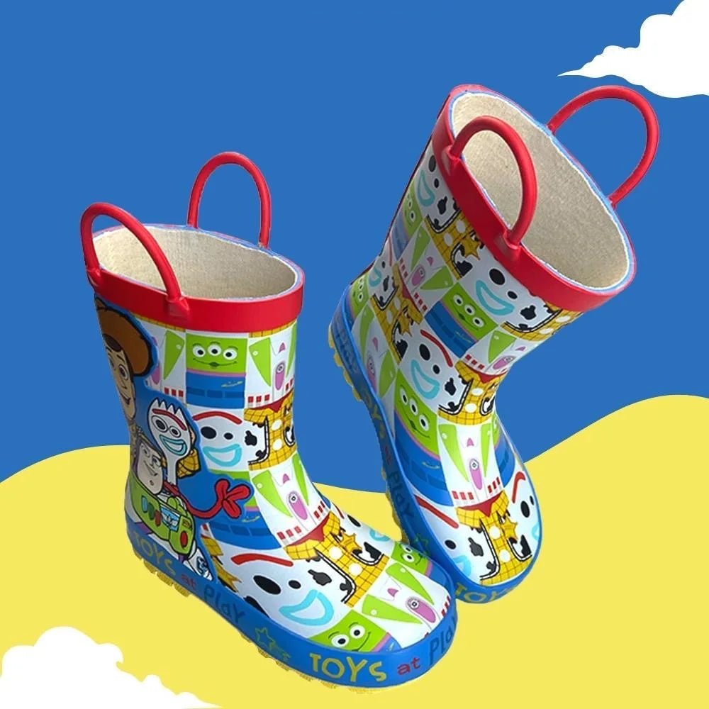 Kids Cartoon Woody Non - Slip Rain Boots 3.0 - itzy bitsy