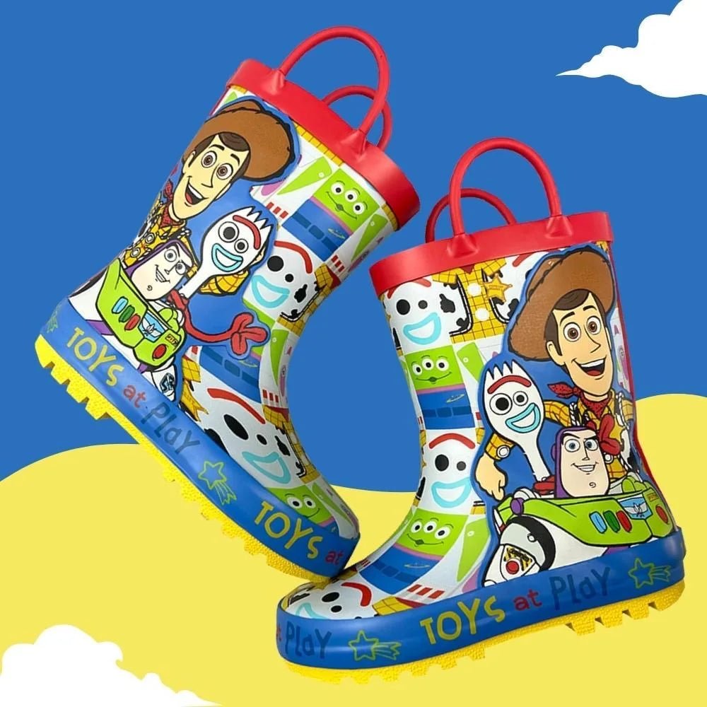 Kids Cartoon Woody Non - Slip Rain Boots 3.0 - itzy bitsy