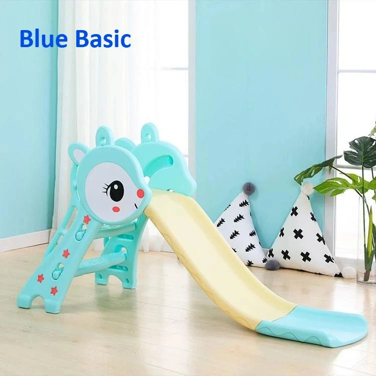 Kids Freestanding Slides with Basketball Hoop - itzy bitsy