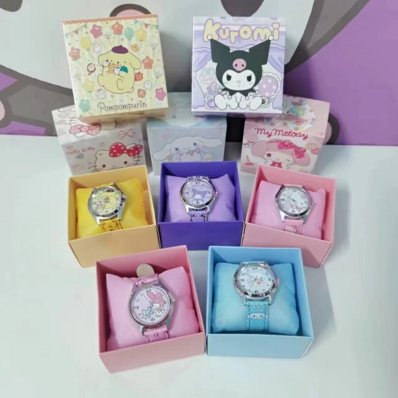 Kids Leather Digital Watch with Box - itzy bitsy