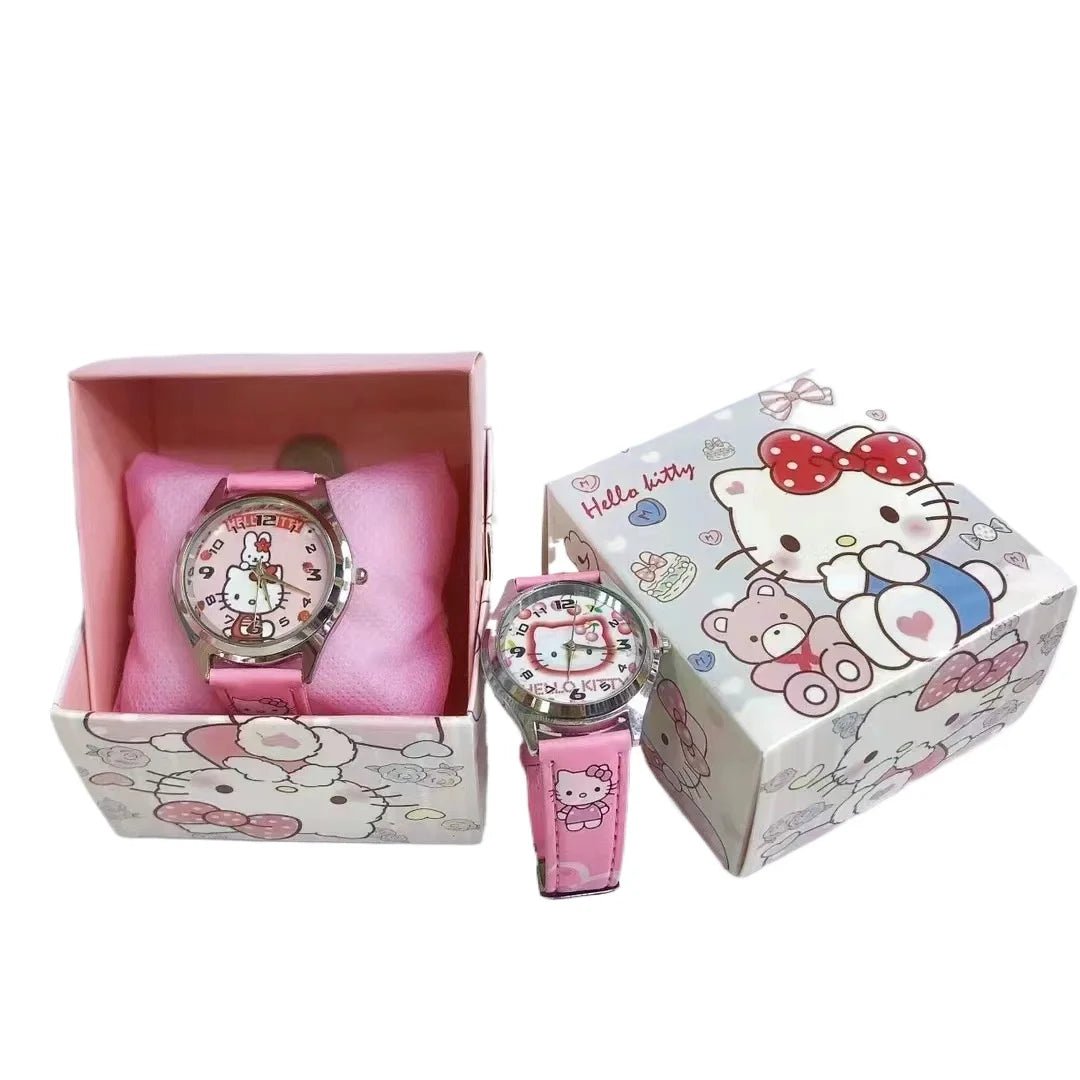 Kids Leather Digital Watch with Box - itzy bitsy