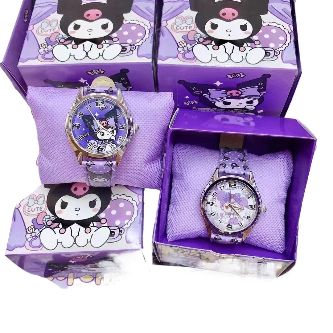 Kids Leather Digital Watch with Box - itzy bitsy