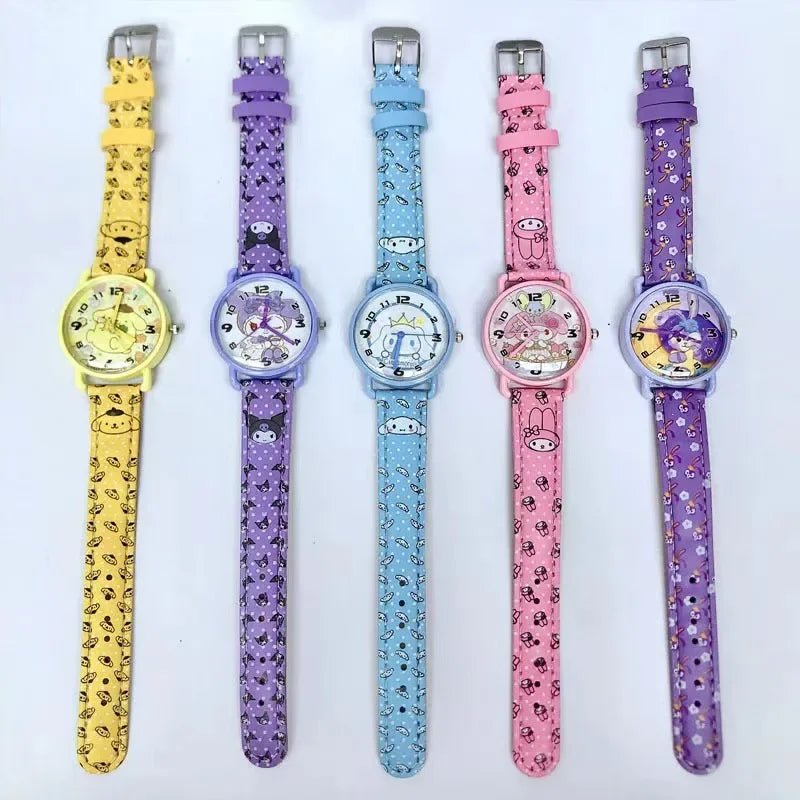 Kids Melody Hello Kitty Cinnamoroll PomPom Watch - itzy bitsy