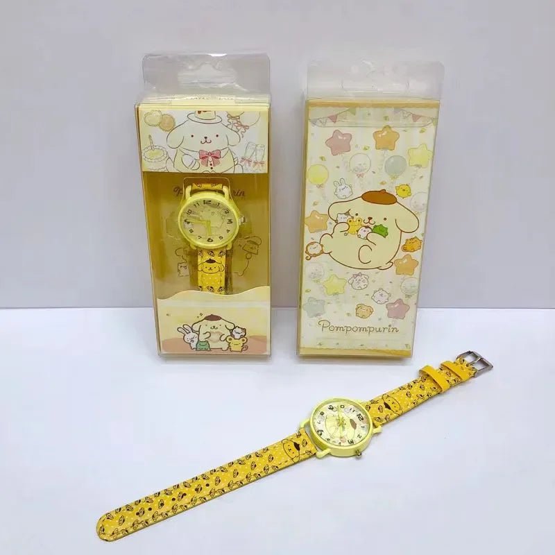 Kids Melody Hello Kitty Cinnamoroll PomPom Watch - itzy bitsy