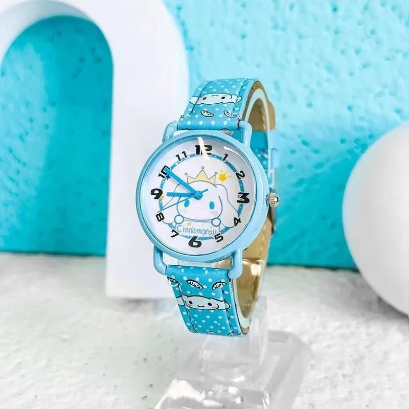 Kids Melody Hello Kitty Cinnamoroll PomPom Watch - itzy bitsy