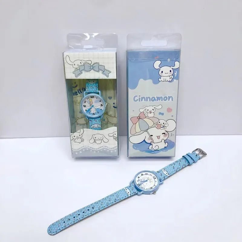 Kids Melody Hello Kitty Cinnamoroll PomPom Watch - itzy bitsy