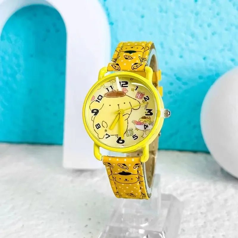 Kids Melody Hello Kitty Cinnamoroll PomPom Watch - itzy bitsy