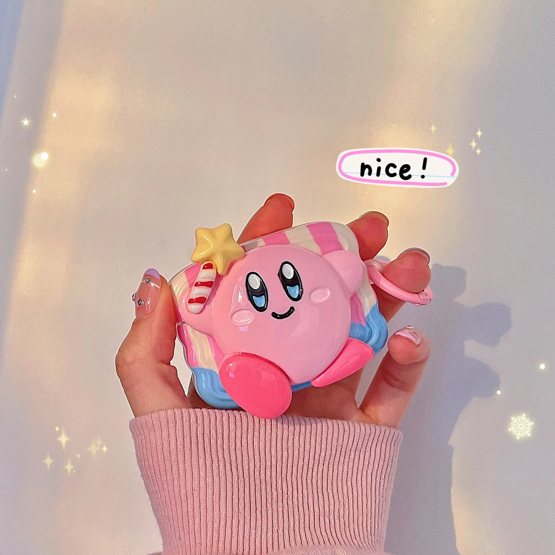 Kirby Headphone Case for Airpods - itzy bitsy