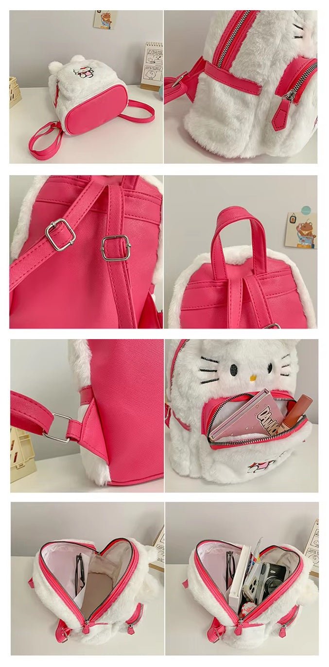 Kitty & Friends Plushy Bag - itzy bitsy