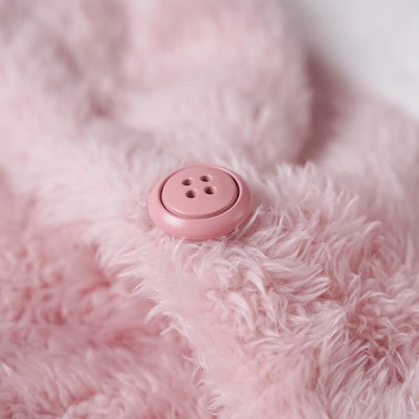 KT Soft & Thick Coral Velvet Robe - itzy bitsy