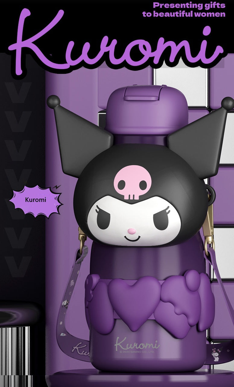 650ml  Kitty & Friends Stainless Steel Insulated Water Bottle