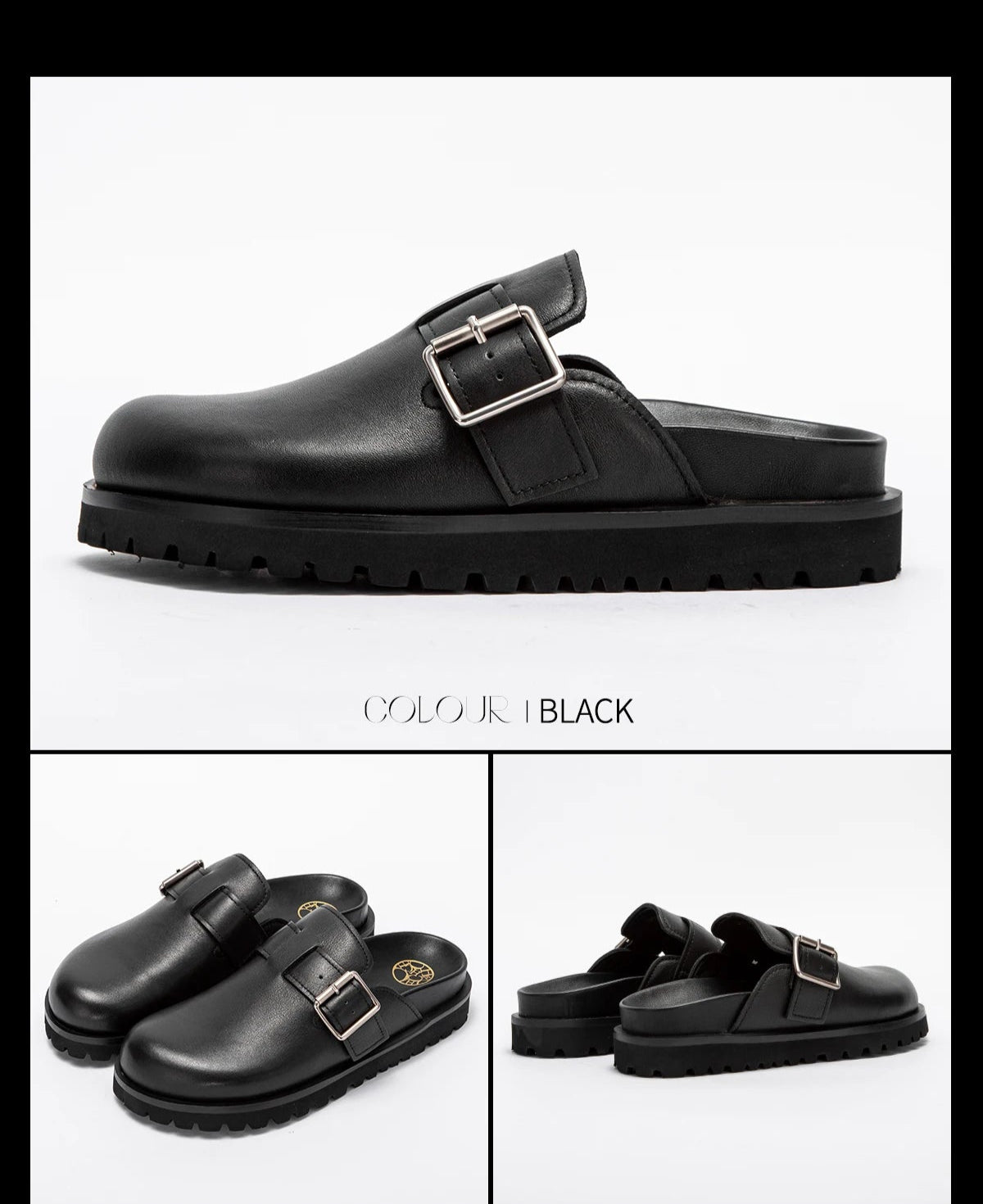 Leather Versatile Women's Mule - itzy bitsy