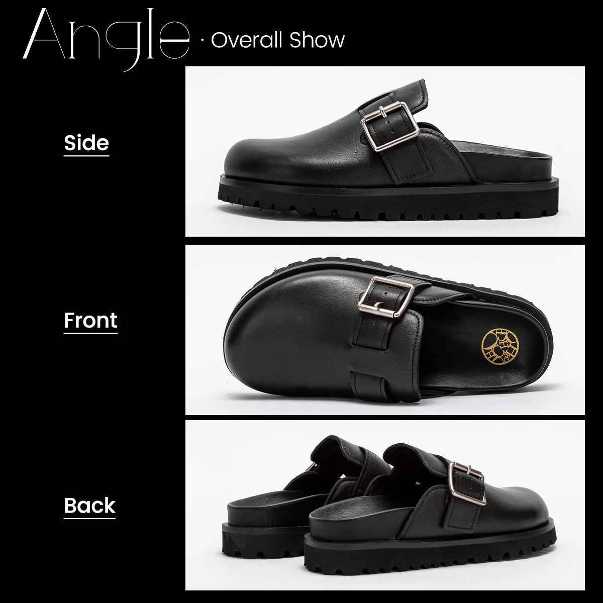 Leather Versatile Women's Mule - itzy bitsy