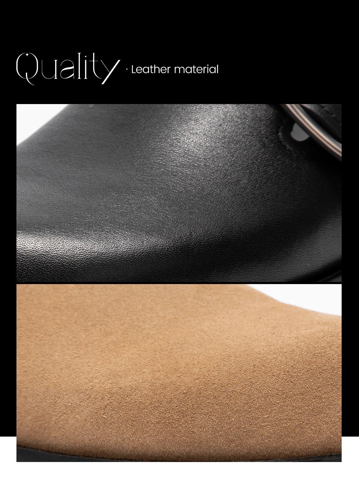 Leather Versatile Women's Mule - itzy bitsy