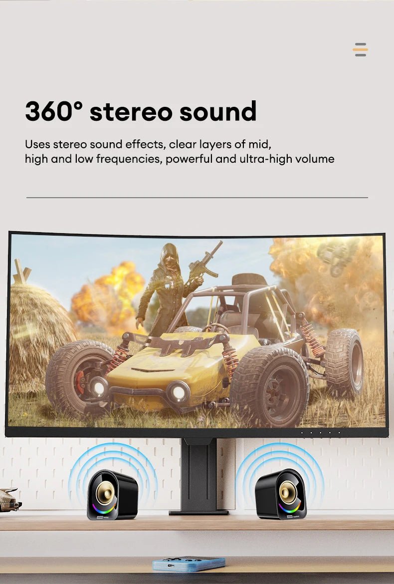 Lenovo A02 Audio Player Wireless Bluetooth Speaker HIFI Surround Sound For Phone & Computer - itzy bitsy