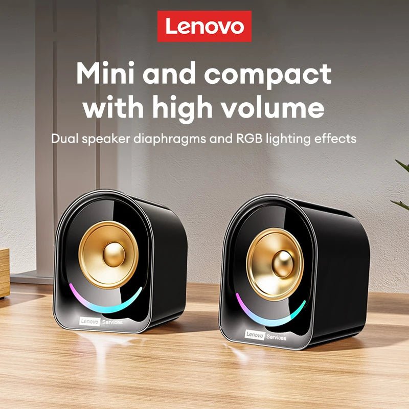 Lenovo A02 Audio Player Wireless Bluetooth Speaker HIFI Surround Sound For Phone & Computer - itzy bitsy