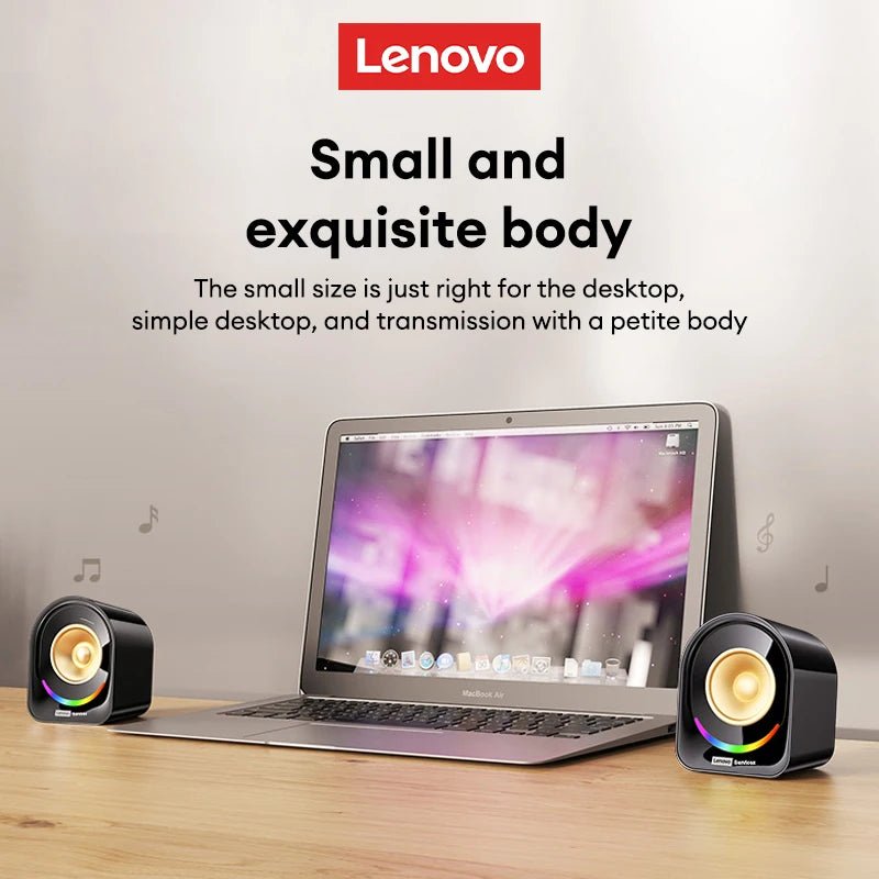Lenovo A02 Audio Player Wireless Bluetooth Speaker HIFI Surround Sound For Phone & Computer - itzy bitsy
