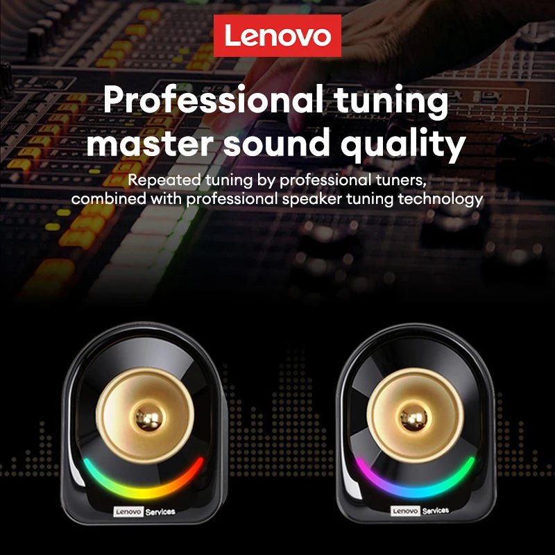 Lenovo A02 Audio Player Wireless Bluetooth Speaker HIFI Surround Sound For Phone & Computer - itzy bitsy