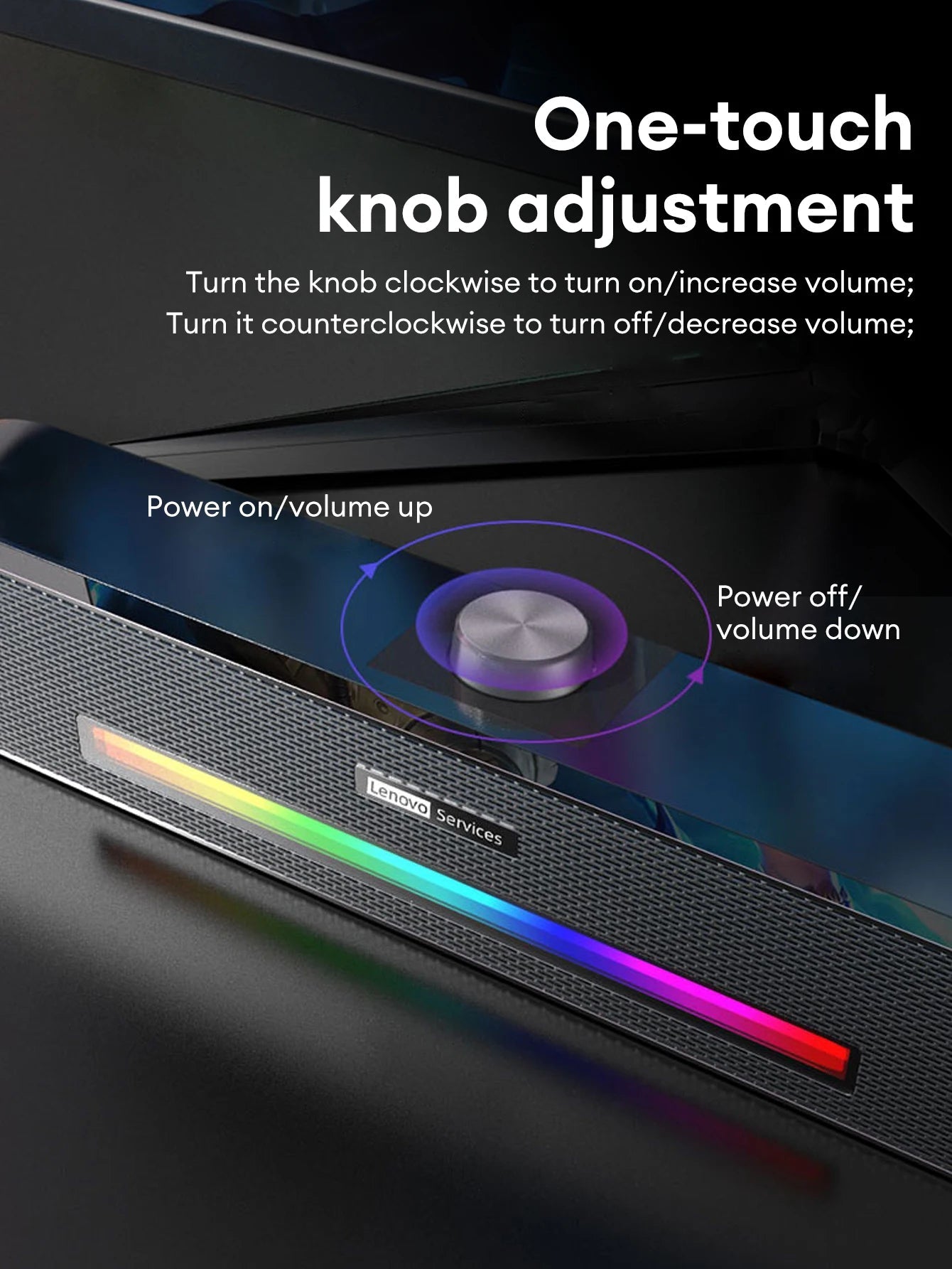 Lenovo B02 Bluetooth Stereo HiFi Heavy Bass Long Soundbar - itzy bitsy