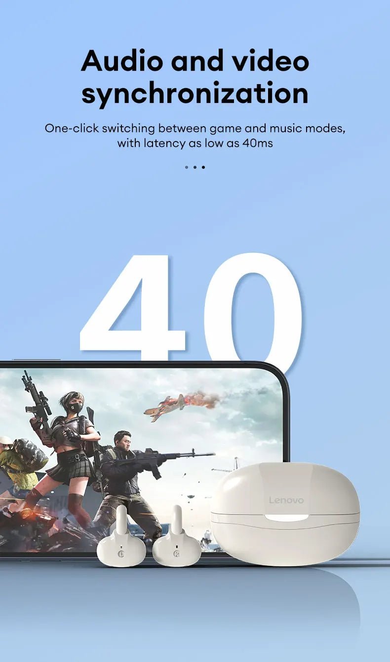 Lenovo EA330 Wireless V5.4 Ear Clip - itzy bitsy