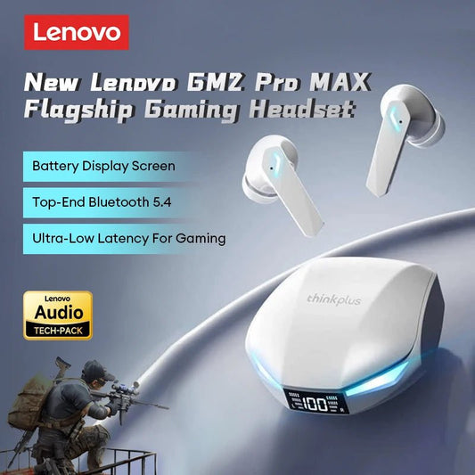 Lenovo GM2 PRO MAX Wireless v5.4 Earbuds - itzy bitsy